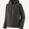 Shop Patagonia Men’s Nano Puff Hoody at Discounted Price Black