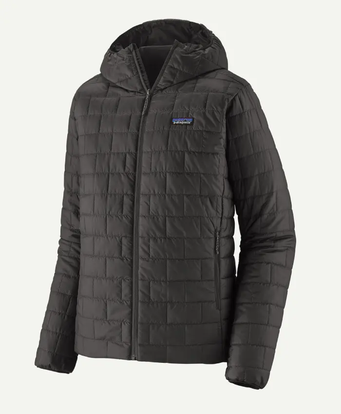 Shop Patagonia Men’s Nano Puff Hoody at Discounted Price Black