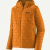 Shop Patagonia Men’s Nano Puff Hoody at Discounted Price Orange