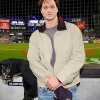 Stephen Kalyn Yankees vs Red Sox Beige Jacket