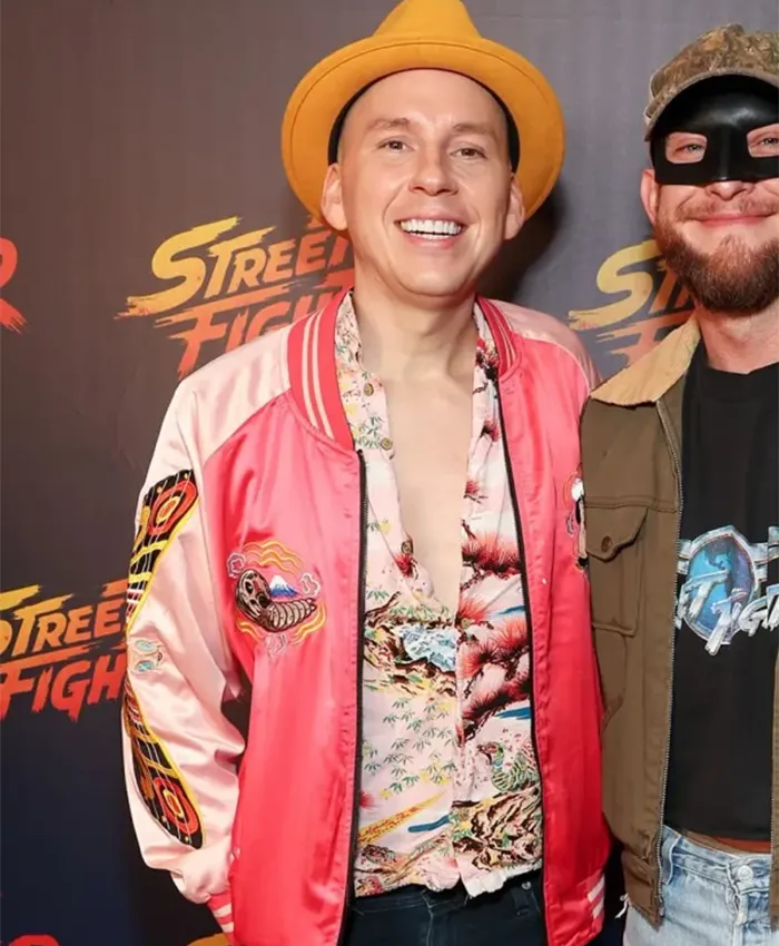Street Fighter Premiere Brian Firkus Varsity Jacket