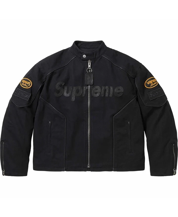Supreme Vanson Letters Cordura Cotton Jacket