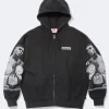 Supreme x Martine Rose Fall Winter 2026 Mike Tyson Black Hooded Jacket