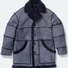 Supreme x Martine Rose Jeff Hamilton Shearling Coat Grey