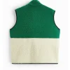 Taivion Leandré TV Series Route 187 2026 Devon Coleman Multicolor Shearling Vest Back