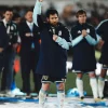 Team Argentina 2026 The Last Game Tiro Stadium Lionel Messi Navy Blue Hooded Jacket Front