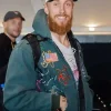 Team San Francisco 49ers 2026 George Kittle Green Cotton Hooded Jacket Front