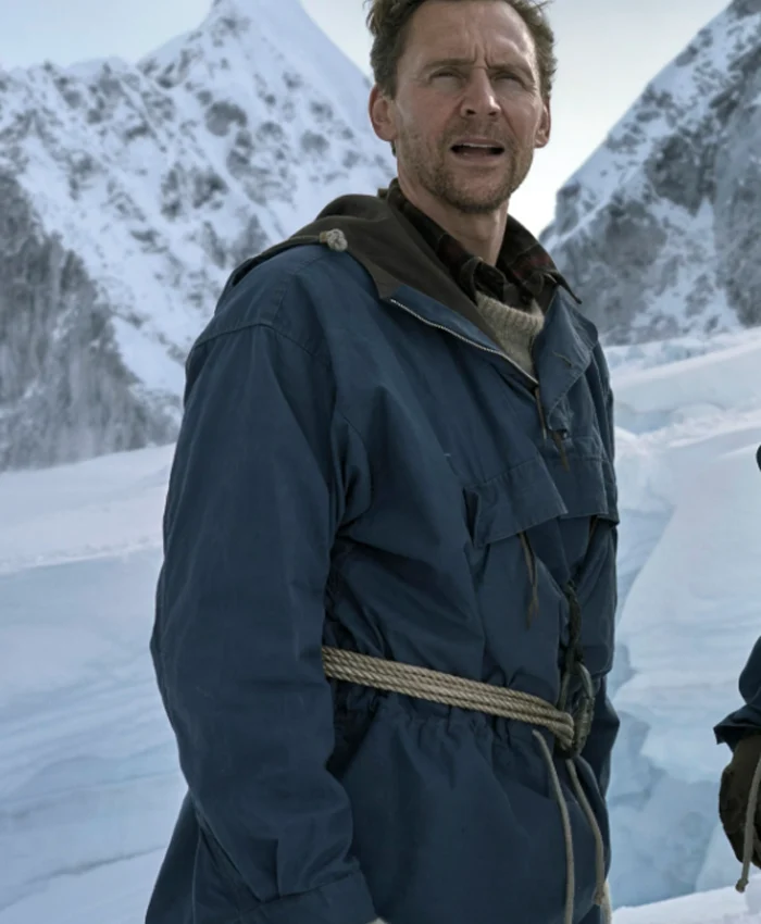 Tenzing Tom Hiddleston Blue Jacket