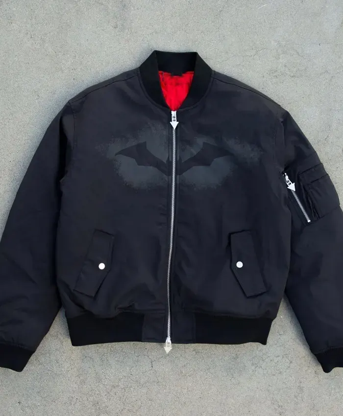 The Batman Gotham City Bomber Jacket
