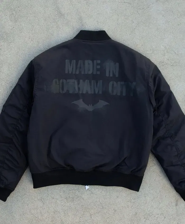 The Batman Made In Gotham City Jacket Black
