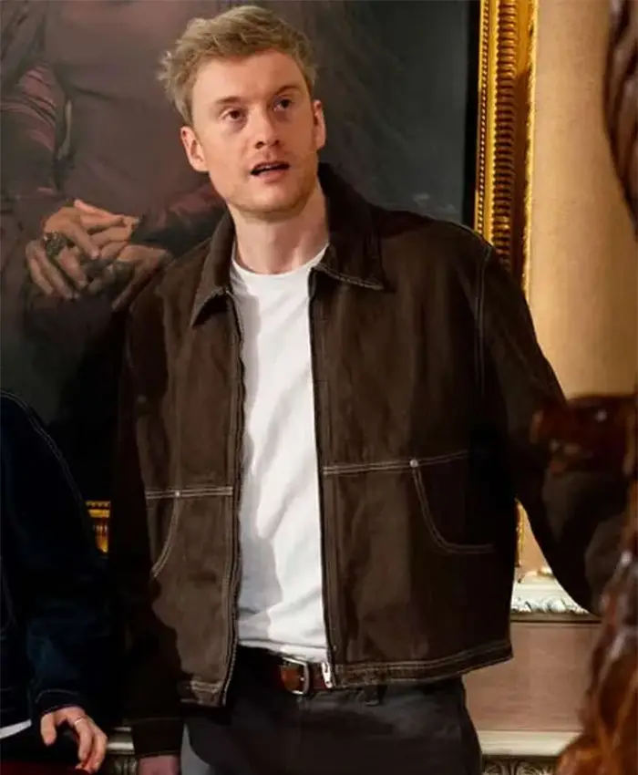 The Celebrity Traitors S02 James Acaster Brown Jacket