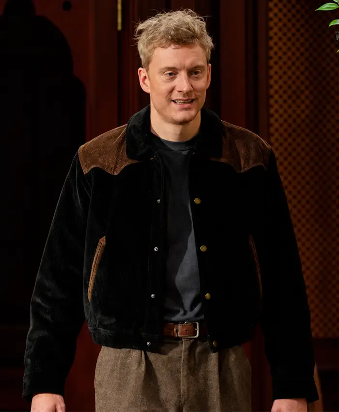 The Celebrity Traitors S02 James Acaster Suede Jacket