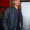 The Uprising Screening 2026 Andrew Garfield Blue Denim Bomber Jacket