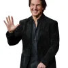 Tom Cruise Movie Digger 2026 Premiere Black Velvet Blazer Front Side