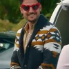 Tyler Hynes Movie I’ll Be Seeing You 2026 Mark Appleyard Aztec Print Cardigan