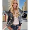 VSFS 2026 Rosiehw Brown Leather Jacket For Men and Women Front