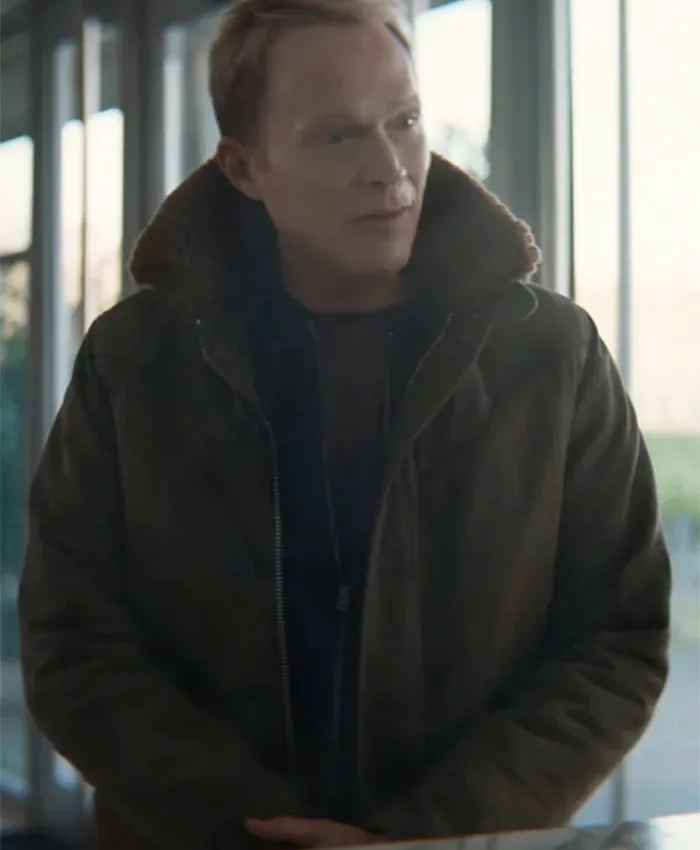 VisionQuest S01 Paul Bettany Cotton Shearling Jacket