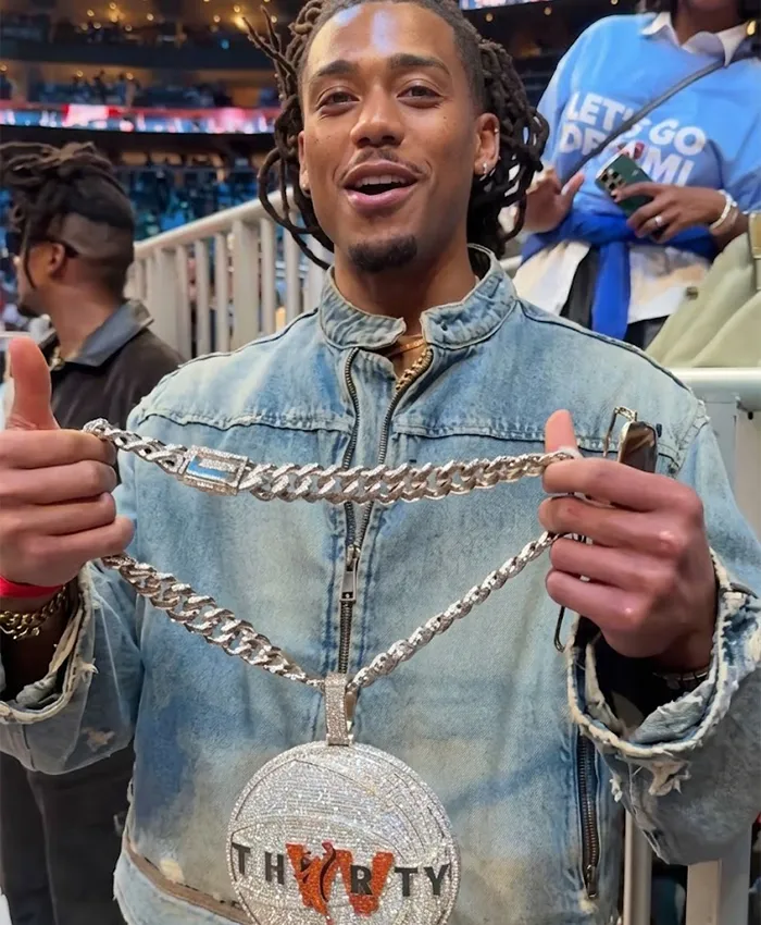 WNBA Season 30 Cornell Young IV Denim Jacket
