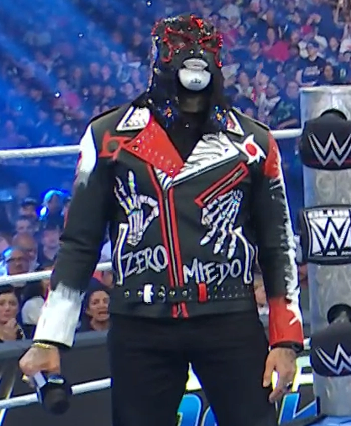 WWE SmackDown 2026 Penta Biker Leather Jacket