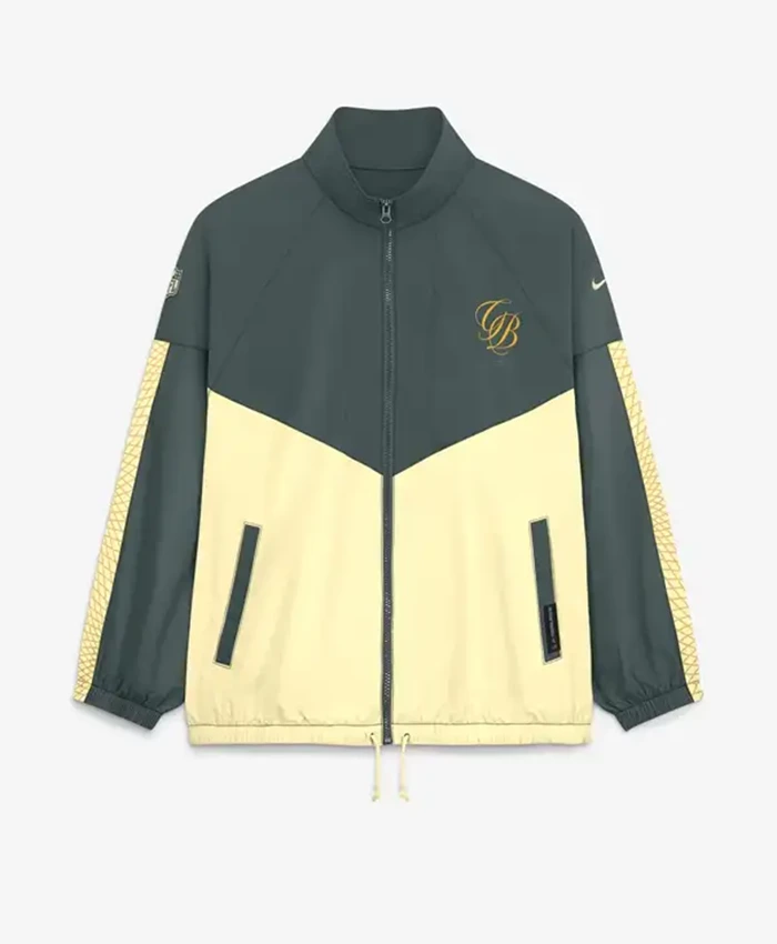 Women’s Green Bay Packers Nike Green 2026 Rivalries Collection Oversized Full-Zip Jacket