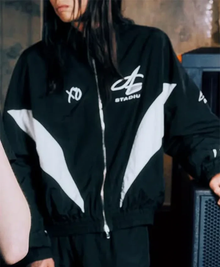 XO X The Weeknd After Hours Til Dawn Stadium Tour Harajuku, Japan Black Track Jacket