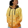 Zenitsu Demon Slayer Hooded Jacket for Women
