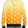 Zenitsu Demon Slayer Hoodie Back