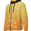 Zenitsu Demon Slayer Jacket With Hood